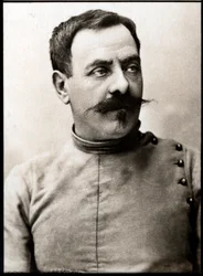 Portret van Arsene Vigeant, Franse schermer